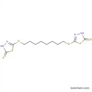 Molecular Structure of 4865-02-5 (1,3,4-Thiadiazole-2(3H)-thione, 5,5'-[1,8-octanediylbis(thio)]bis-)