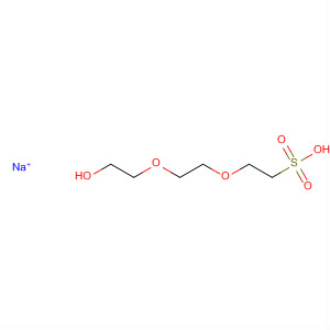Ethanesulfonic acid, 2-[2-(2-hydroxyethoxy)ethoxy]-, monosodium salt