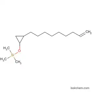 Molecular Structure of 101653-03-6 (Silane, trimethyl[[2-(8-nonenyl)cyclopropyl]oxy]-)