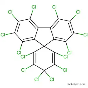 Molecular Structure of 102611-22-3 (Spiro[2,5-cyclohexadiene-1,9'-[9H]fluorene],
1',2,2',3,3',4,4,4',5,5',6,6',7',8'-tetradecachloro-)