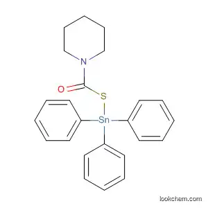 Molecular Structure of 110483-36-8 (Piperidine, 1-[[(triphenylstannyl)thio]carbonyl]-)
