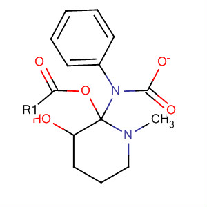 3-Piperidinol, 1-methyl-, phenylcarbamate (ester)