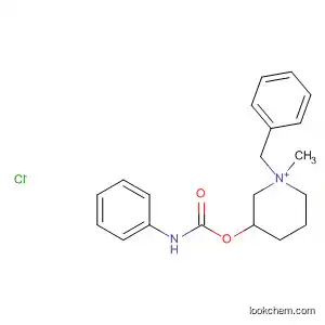 Molecular Structure of 110521-11-4 (Piperidinium,
1-methyl-3-[[(phenylamino)carbonyl]oxy]-1-(phenylmethyl)-, chloride)