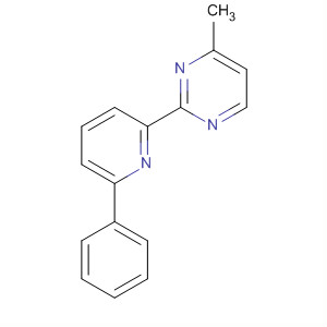 Molecular Structure of 115179-06-1 (Pyrimidine, 4-methyl-2-(6-phenyl-2-pyridinyl)-)