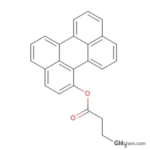 Molecular Structure of 115921-73-8 (Butanoic acid, 3,10-perylenediyl ester)
