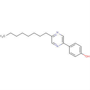 Phenol, 4-(5-octylpyrazinyl)-