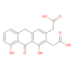 2,7-Anthracenediacetic acid, 9,10-dihydro-1,8-dihydroxy-9-oxo-
