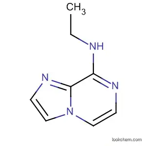 Molecular Structure of 117718-90-8 (Imidazo[1,2-a]pyrazin-8-amine, N-ethyl-)