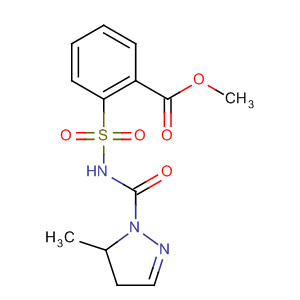 Benzoic acid, 2-[[[(4,5-dihydro-5-methyl-1H-pyrazol-1-yl)carbonyl]amino]sulfonyl]-, methyl ester manufacturer