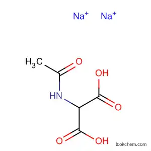 Molecular Structure of 117976-12-2 (Propanedioic acid, (acetylamino)-, disodium salt)