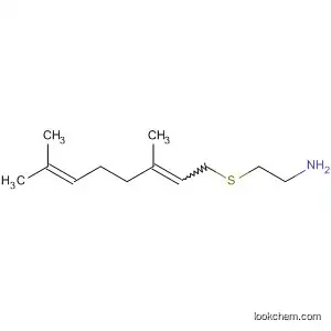 Molecular Structure of 118642-37-8 (Ethanamine, 2-[(3,7-dimethyl-2,6-octadienyl)thio]-)