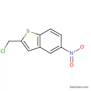 Molecular Structure of 119198-20-8 (Benzo[b]thiophene, 2-(chloromethyl)-5-nitro-)