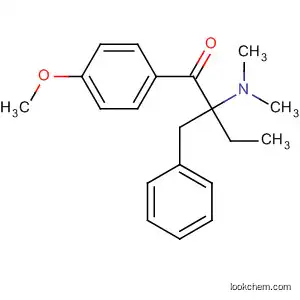 Molecular Structure of 119312-73-1 (1-Butanone, 2-(dimethylamino)-1-(4-methoxyphenyl)-2-(phenylmethyl)-)