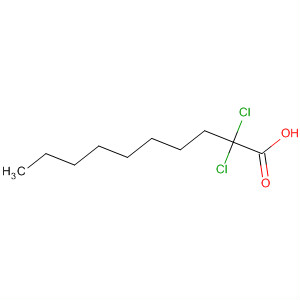 Molecular Structure of 119450-52-1 (Decanoic acid, 2,2-dichloro-)