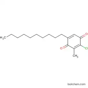 2,5-Cyclohexadiene-1,4-dione, 2-chloro-5-decyl-3-methyl-