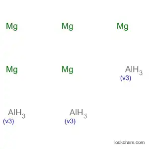 Molecular Structure of 120923-07-1 (Aluminum, compd. with magnesium (3:5))