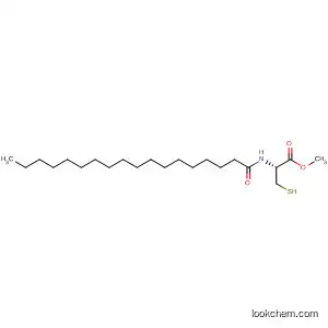Molecular Structure of 122445-68-5 (L-Cysteine, N-(1-oxooctadecyl)-, methyl ester)