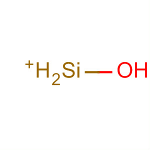 Molecular Structure of 122909-02-8 (Silyliumyl, hydroxy-)