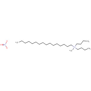 Molecular Structure of 122909-90-4 (1-Hexadecanaminium, N,N-dibutyl-N-methyl-, nitrate)