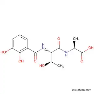 Molecular Structure of 123197-99-9 (L-Alanine, N-[N-(2,3-dihydroxybenzoyl)-L-threonyl]-)