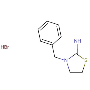 2-Thiazolidinimine, 3-(phenylmethyl)-, monohydrobromide