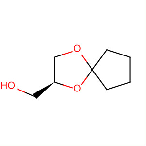 Molecular Structure of 124991-58-8 (1,4-Dioxaspiro[4.4]nonane-2-methanol, (S)-)