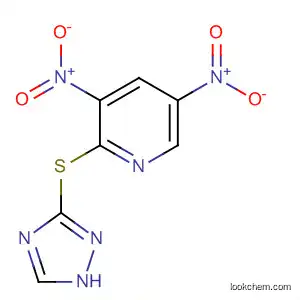 Molecular Structure of 126209-05-0 (Pyridine, 3,5-dinitro-2-(1H-1,2,4-triazol-3-ylthio)-)