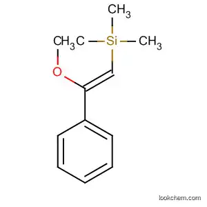 Molecular Structure of 126354-92-5 (Silane, (2-methoxy-2-phenylethenyl)trimethyl-, (Z)-)