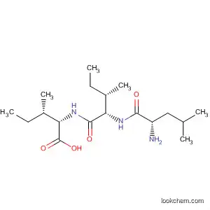 Molecular Structure of 126855-17-2 (L-Isoleucine, N-(N-L-leucyl-L-isoleucyl)-)