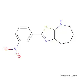4H-Thiazolo[5,4-b]azepine, 5,6,7,8-tetrahydro-2-(3-nitrophenyl)-