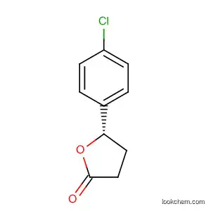 Molecular Structure of 129098-64-2 (2(3H)-Furanone, 5-(4-chlorophenyl)dihydro-, (S)-)