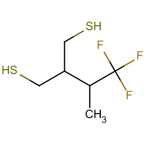 Molecular Structure of 130624-22-5 (1,3-Propanedithiol, 2-(2,2,2-trifluoro-1-methylethyl)-)