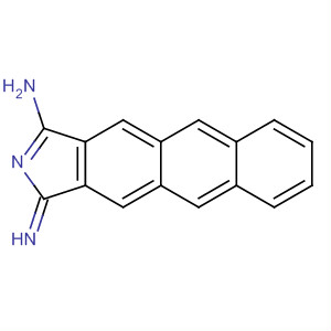Molecular Structure of 130760-11-1 (1H-Naphth[2,3-f]isoindol-3-amine, 1-imino-)