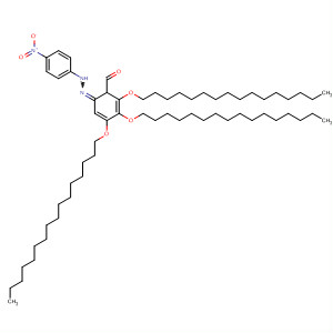 Benzaldehyde, 3,4,5-tris(hexadecyloxy)-, (4-nitrophenyl)hydrazone