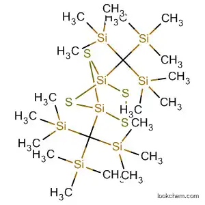 Molecular Structure of 131041-45-7 (2,3,5,6-Tetrathia-1,4-disilabicyclo[2.1.1]hexane,
1,4-bis[tris(trimethylsilyl)methyl]-)