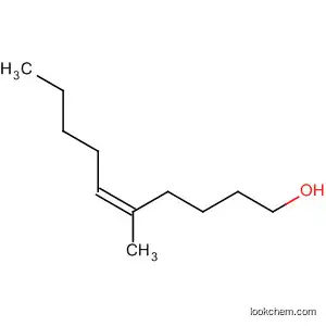 Molecular Structure of 131888-05-6 (5-Decen-1-ol, 5-methyl-, (Z)-)