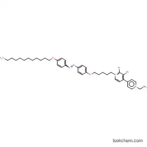 Molecular Structure of 132677-71-5 (4,4'-Bipyridinium,
1-[5-[4-[[4-(dodecyloxy)phenyl]azo]phenoxy]pentyl]-1'-ethyl-, dibromide)