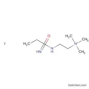 Molecular Structure of 132771-35-8 (Ethanaminium, 2-[(ethylcarbonimidoyl)amino]-N,N,N-trimethyl-, iodide)