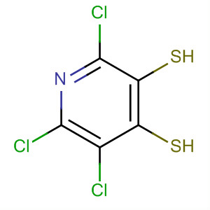Molecular Structure of 132817-07-3 (3,4-Pyridinedithiol, 2,5,6-trichloro-)