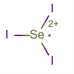 Selenium(1+), triiodo-