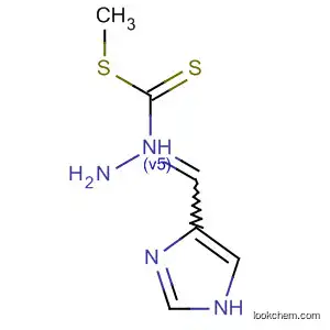 Molecular Structure of 68282-63-3 (Hydrazinecarbodithioic acid, (1H-imidazol-4-ylmethylene)-, methyl ester)