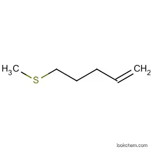 Molecular Structure of 69632-05-9 (1-Pentene, 5-(methylthio)-)