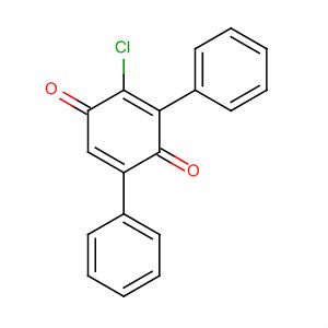 2,5-Cyclohexadiene-1,4-dione, 2-chloro-3,5-diphenyl-