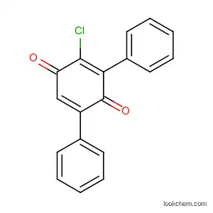 Molecular Structure of 69737-87-7 (2,5-Cyclohexadiene-1,4-dione, 2-chloro-3,5-diphenyl-)
