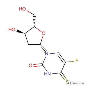 Molecular Structure of 724-68-5 (Uridine, 2'-deoxy-5-fluoro-4-thio-)