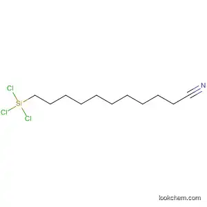 Molecular Structure of 72876-91-6 (Undecanenitrile, 11-(trichlorosilyl)-)