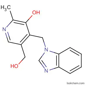 Molecular Structure of 75251-95-5 (3-Pyridinemethanol,
4-(1H-benzimidazol-1-ylmethyl)-5-hydroxy-6-methyl-)