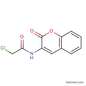 Molecular Structure of 78923-94-1 (Acetamide, 2-chloro-N-(2-oxo-2H-1-benzopyran-3-yl)-)
