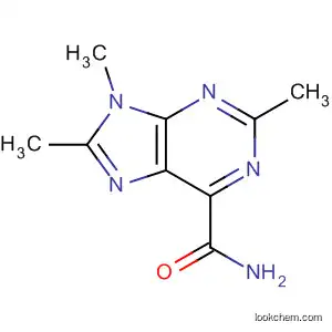 Molecular Structure of 80052-82-0 (9H-Purine-6-carboxamide, 2,8,9-trimethyl-)