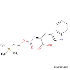Molecular Structure of 80143-24-4 (L-Tryptophan, N-[[2-(trimethylsilyl)ethoxy]carbonyl]-)